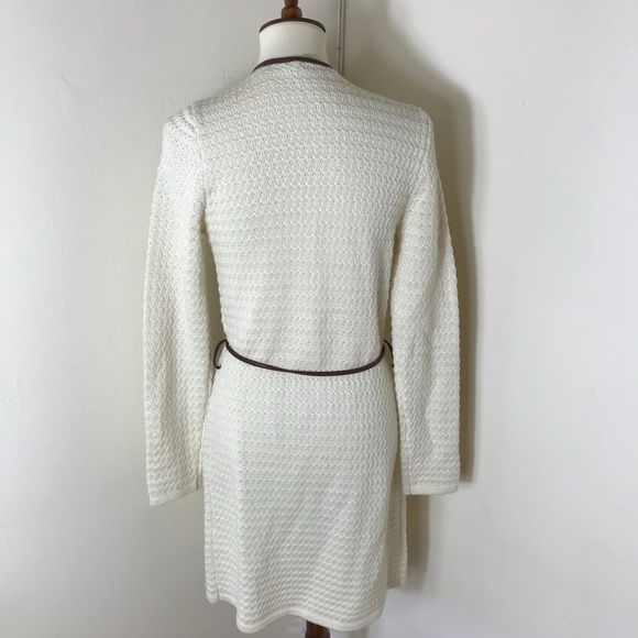 NEW Boston Proper long belted cardigan - Picture 5 of 8